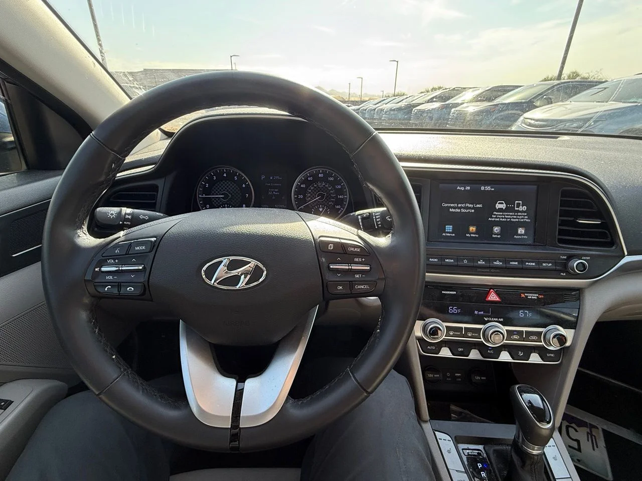 Used 2020 Lakeside Blue Hyundai Value Edition image 21