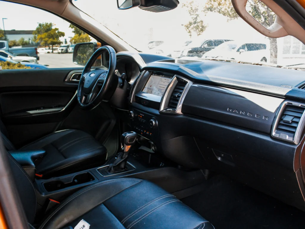 Used 2019 Orange Ford LARIAT image 28