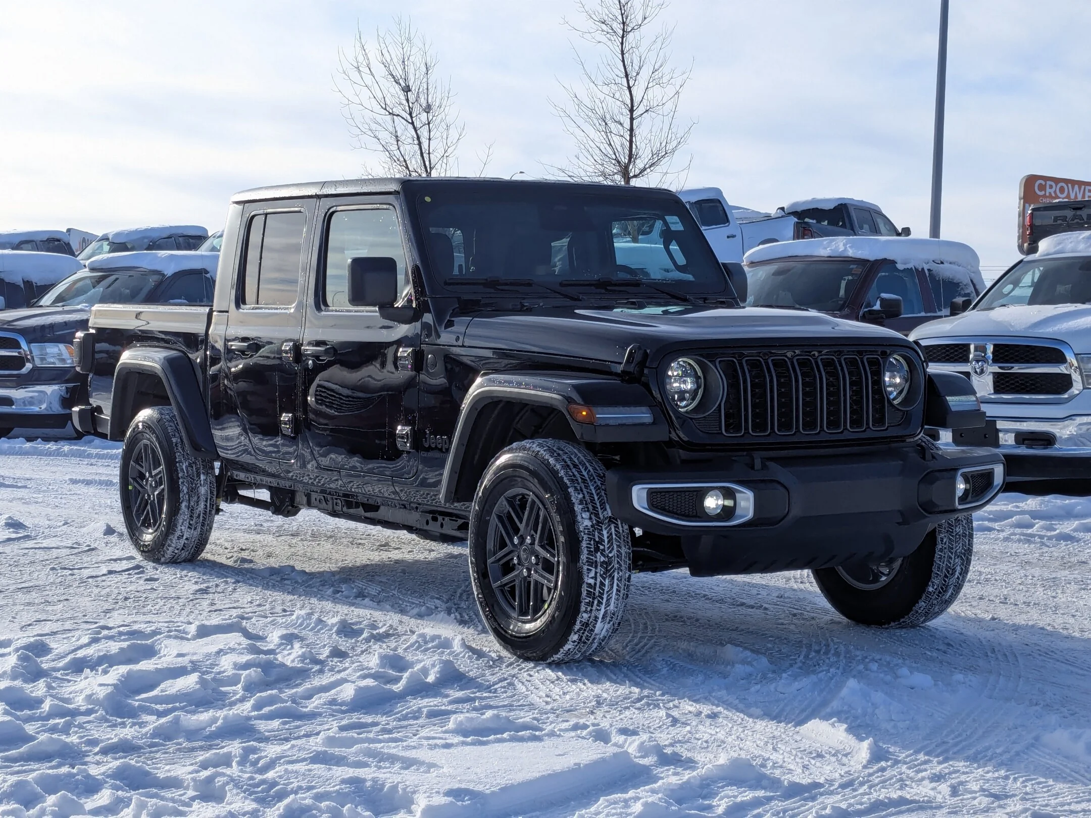 New 2026 Black Jeep Sport S - - 4x4 - Safety Group - LED Lighting Group - Heated Seats & Steering & More! image 2
