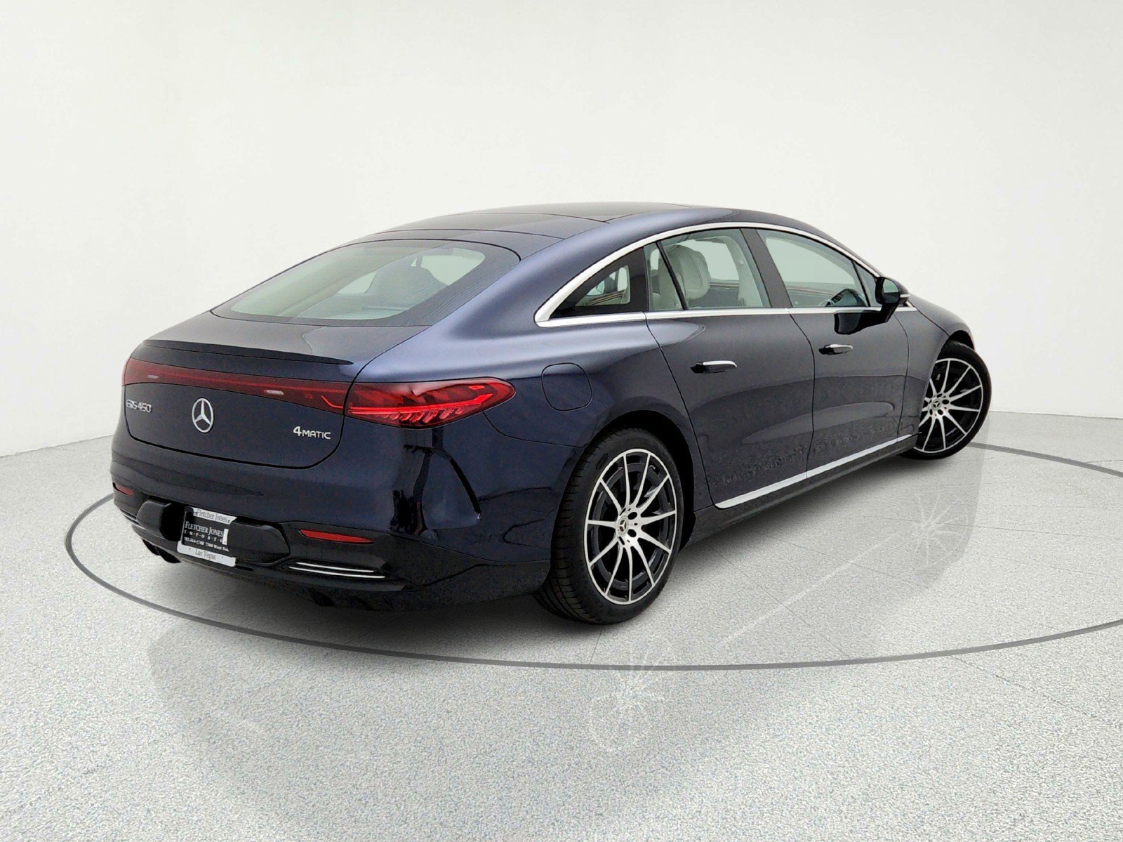 New 2026 Nautical Blue Metallic Mercedes-Benz EQS 450 4MATIC® Sedan image 30
