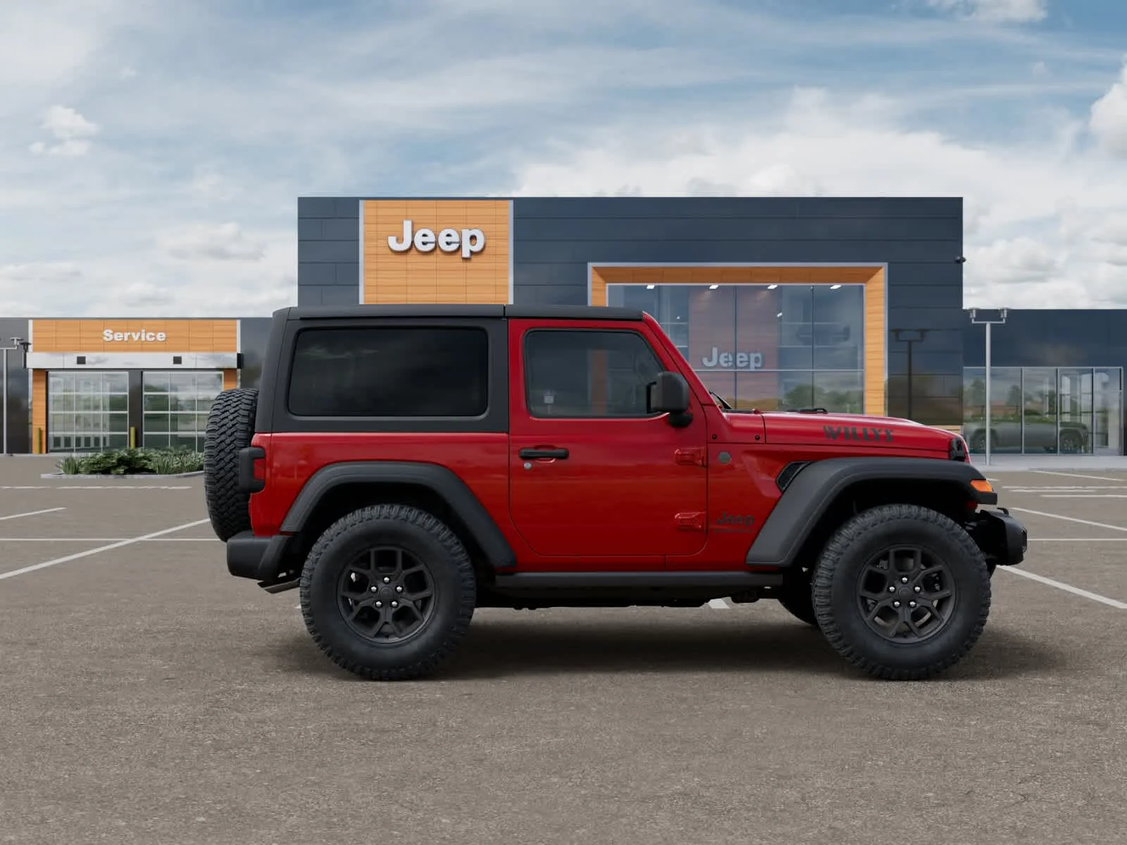 New 2026 Firecracker Red Clearcoat Jeep Willys image 21