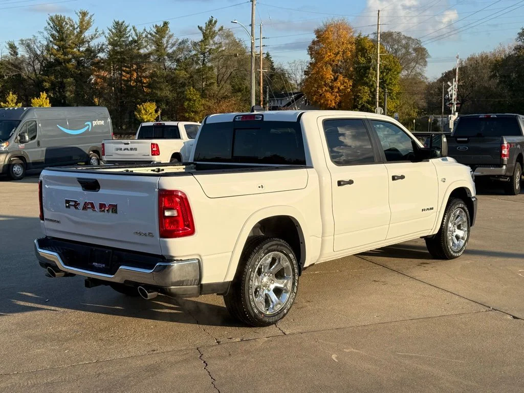 New 2026 Bright White Clear-Coat Exterior Paint RAM Big Horn/Lone Star image 7