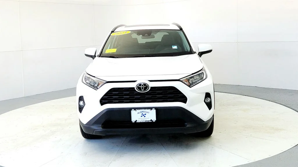 Certified Used 2021 White Toyota XLE image 8