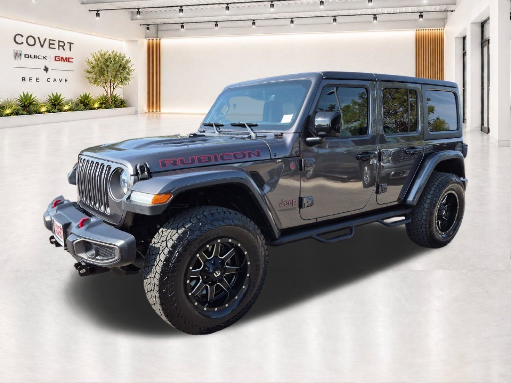 Used 2018 Gray Jeep Unlimited Rubicon image 4