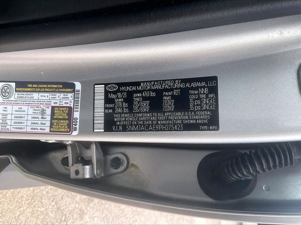 Used 2023 Silver Hyundai SE image 31
