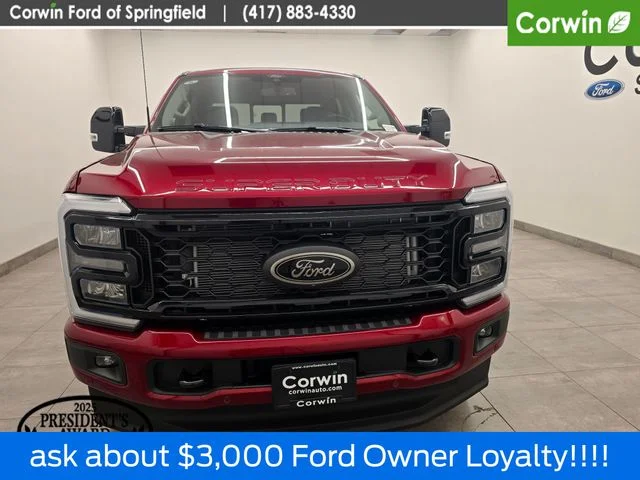 New 2026 Ruby Red Metallic Tinted Clearcoat Ford F-350® Lariat® image 11