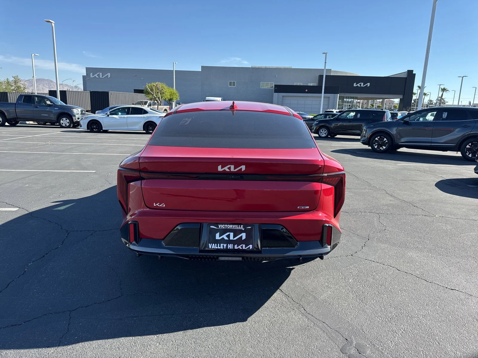 Used 2025 Currant Red Kia GT-Line image 7