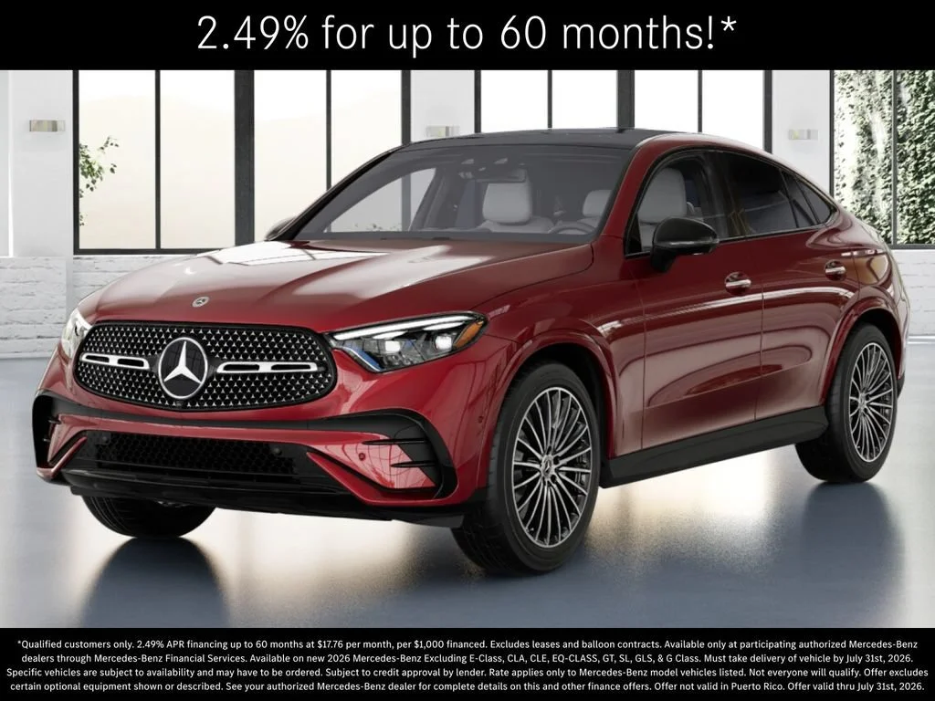 New 2026 MANUFAKTUR Patagonia Red Metallic Mercedes-Benz GLC 300 image 43