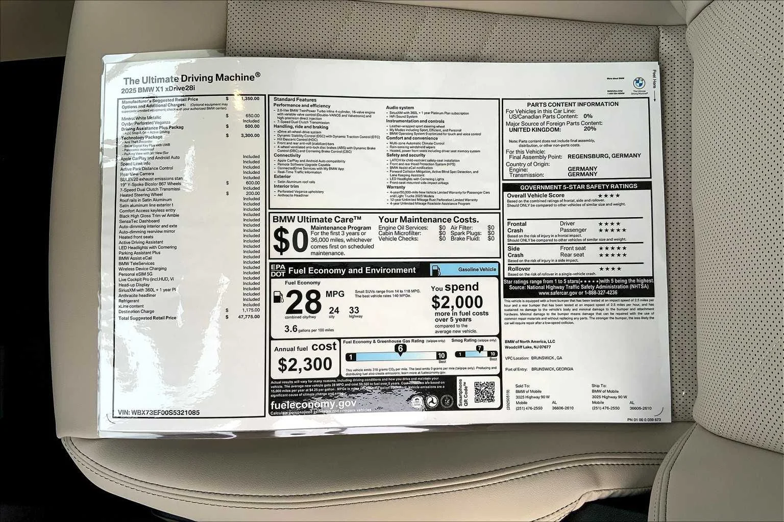 2025 BMW X1 28i - Photo 20
