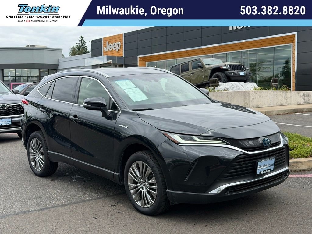 Used 2021 Celestial Black Toyota XLE image 1