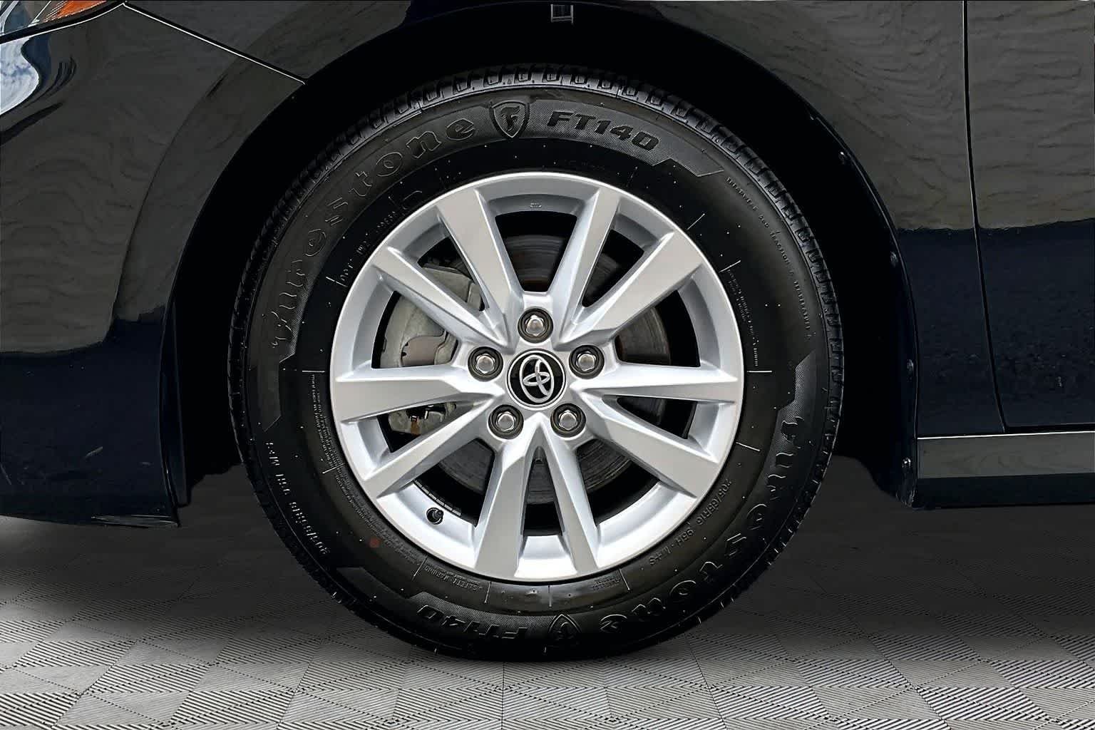 Certified Used 2025 Midnight Black Metallic Toyota LE image 21