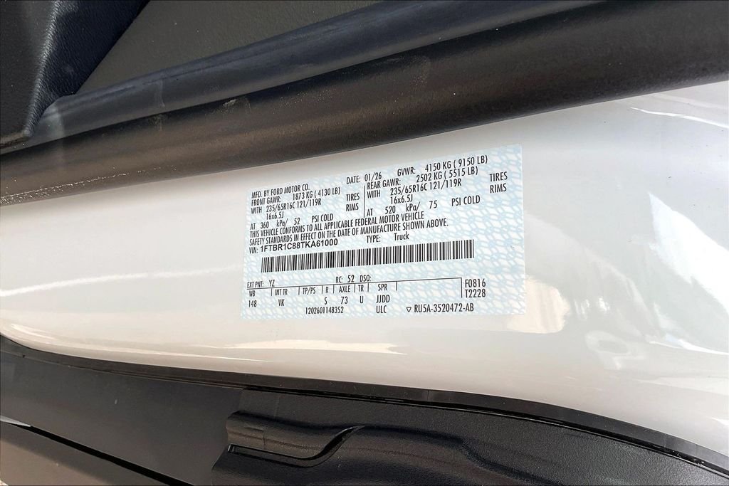 New 2026 Ford Transit-250 Base 3D Cargo Van