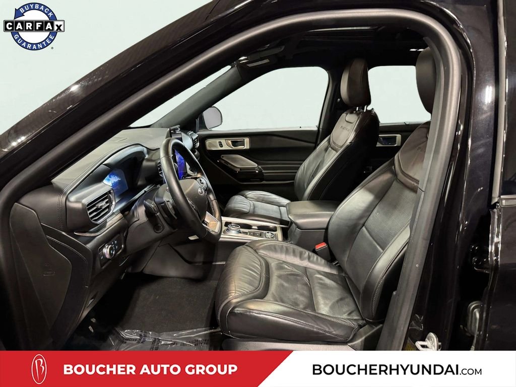 Used 2021 Black Metallic Ford Platinum image 24