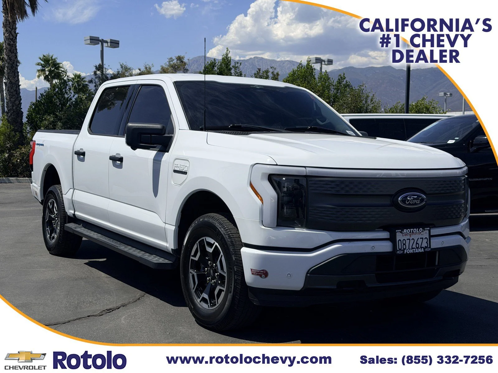 Used 2023 OXFORD WHITE Ford XLT image 1