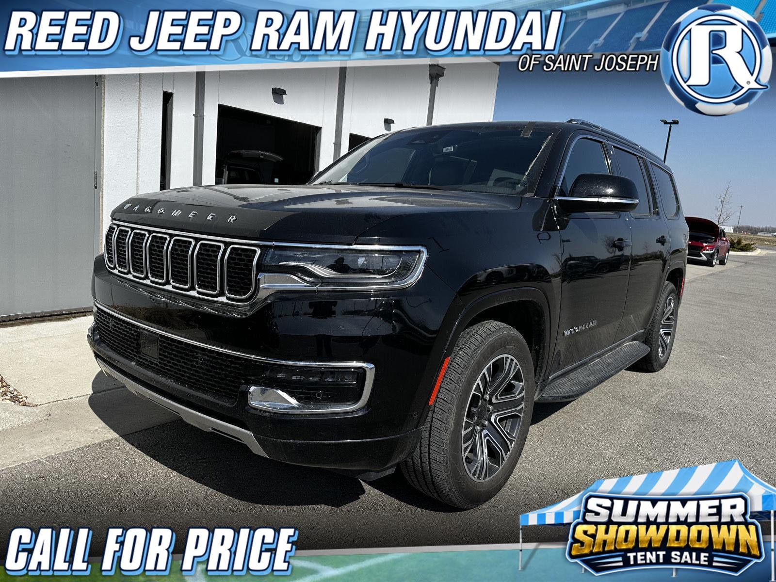 Used 2024 Diamond Black Crystal Pearlcoat Jeep Series II image 1