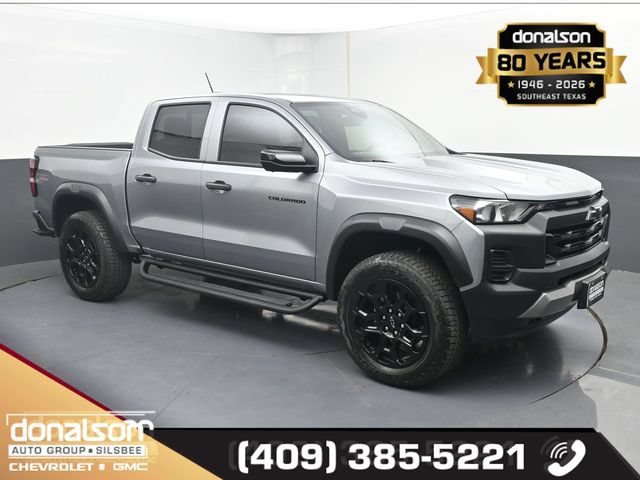 Used 2026 Sterling Gray Metallic Chevrolet Trail Boss image 1