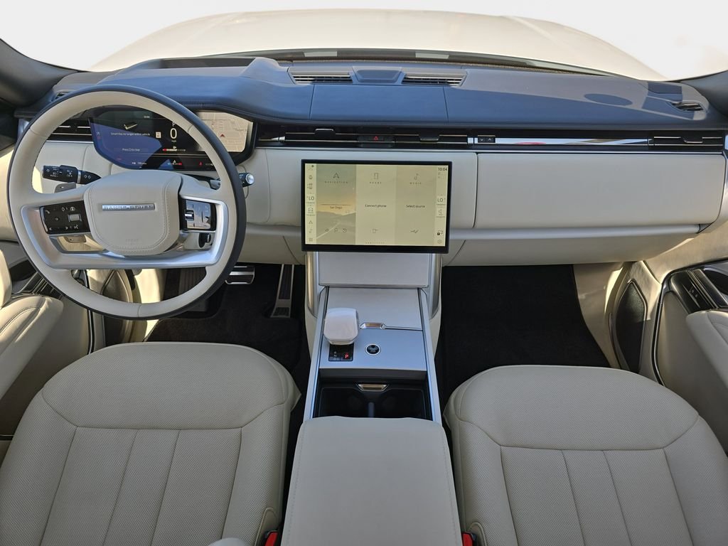 New 2025 Icy White Satin Land Rover SV LWB image 9