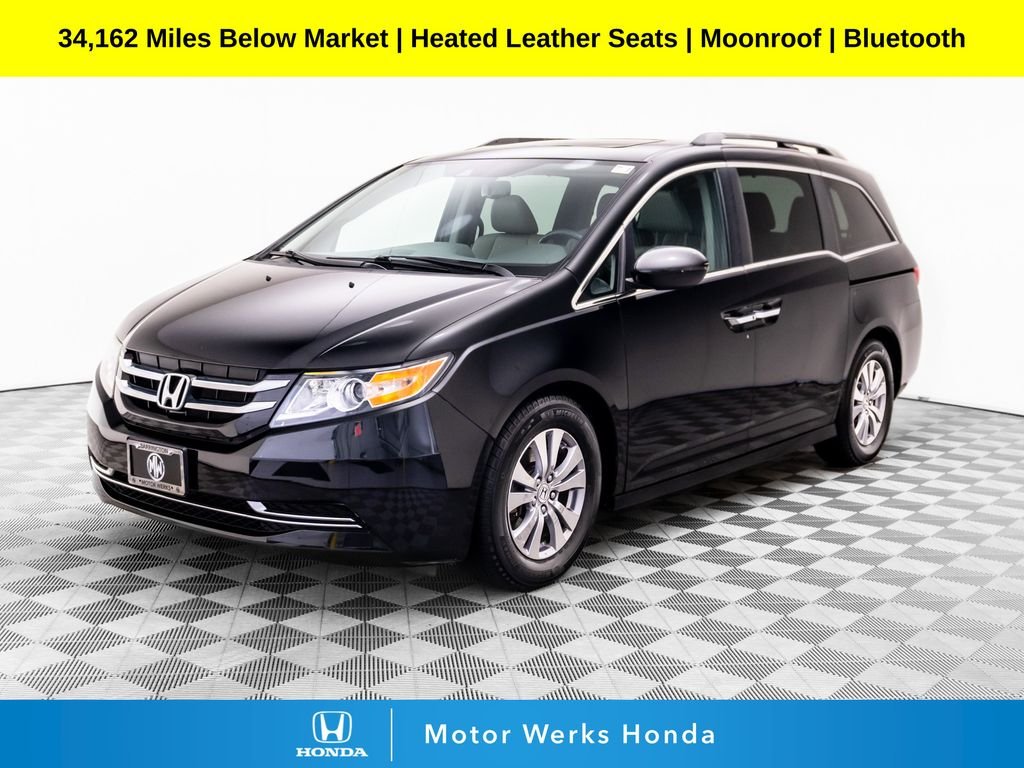 Used 2014 Crystal Black Pearl Honda EX-L image 1