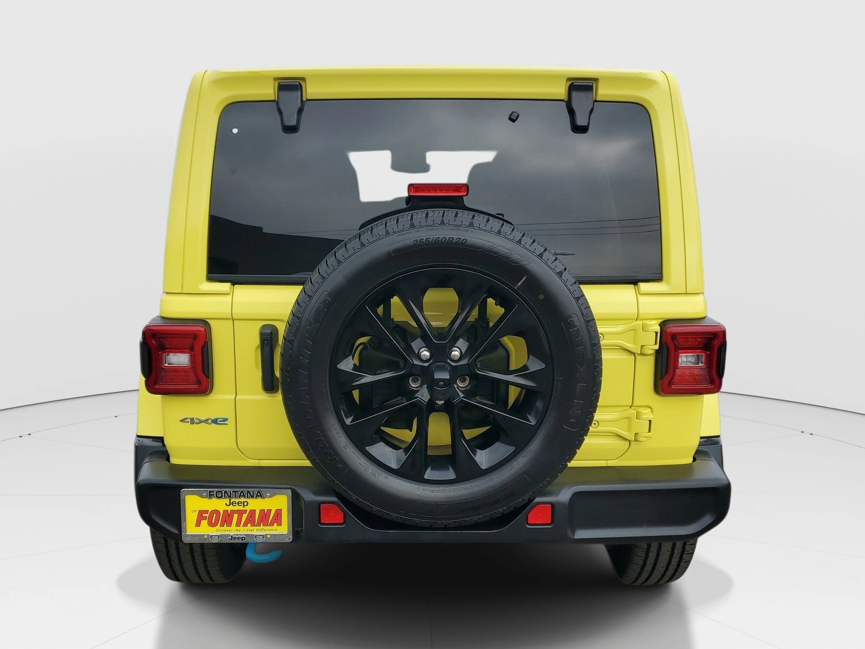 Used 2024 Yellow Jeep Sahara 4xe image 4