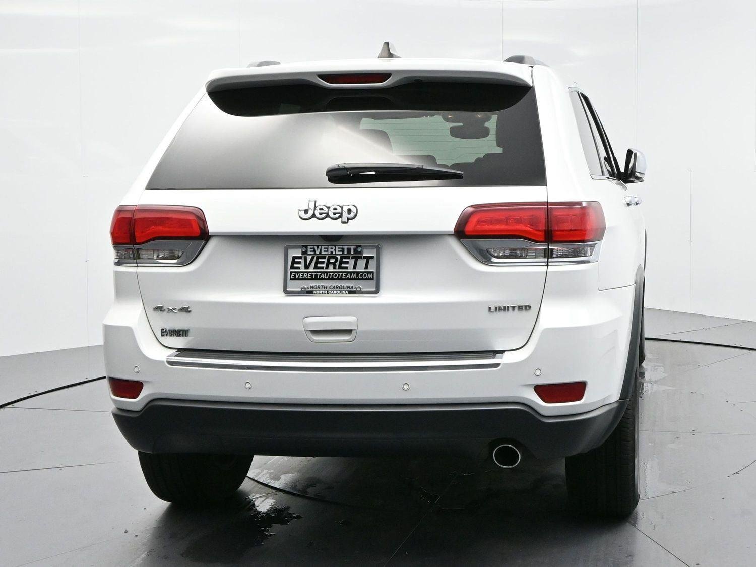 Used 2021 Bright White Clearcoat Jeep Limited image 6