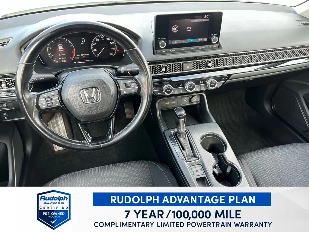 Certified Used 2023 Platinum White Pearl Honda 1.5T 4D EX BD image 13
