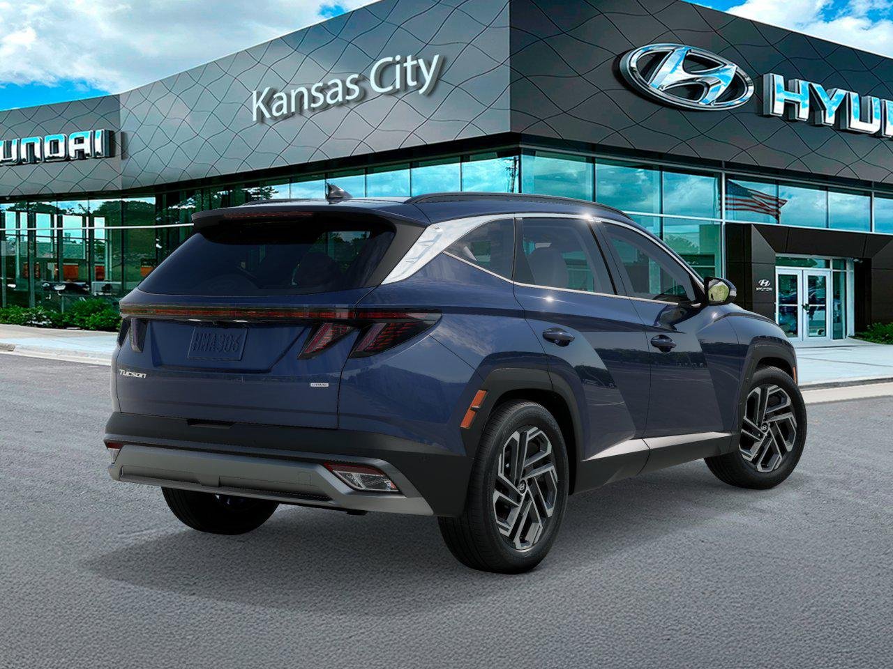 New 2026 Atlantis Blue Hyundai Limited AWD image 4