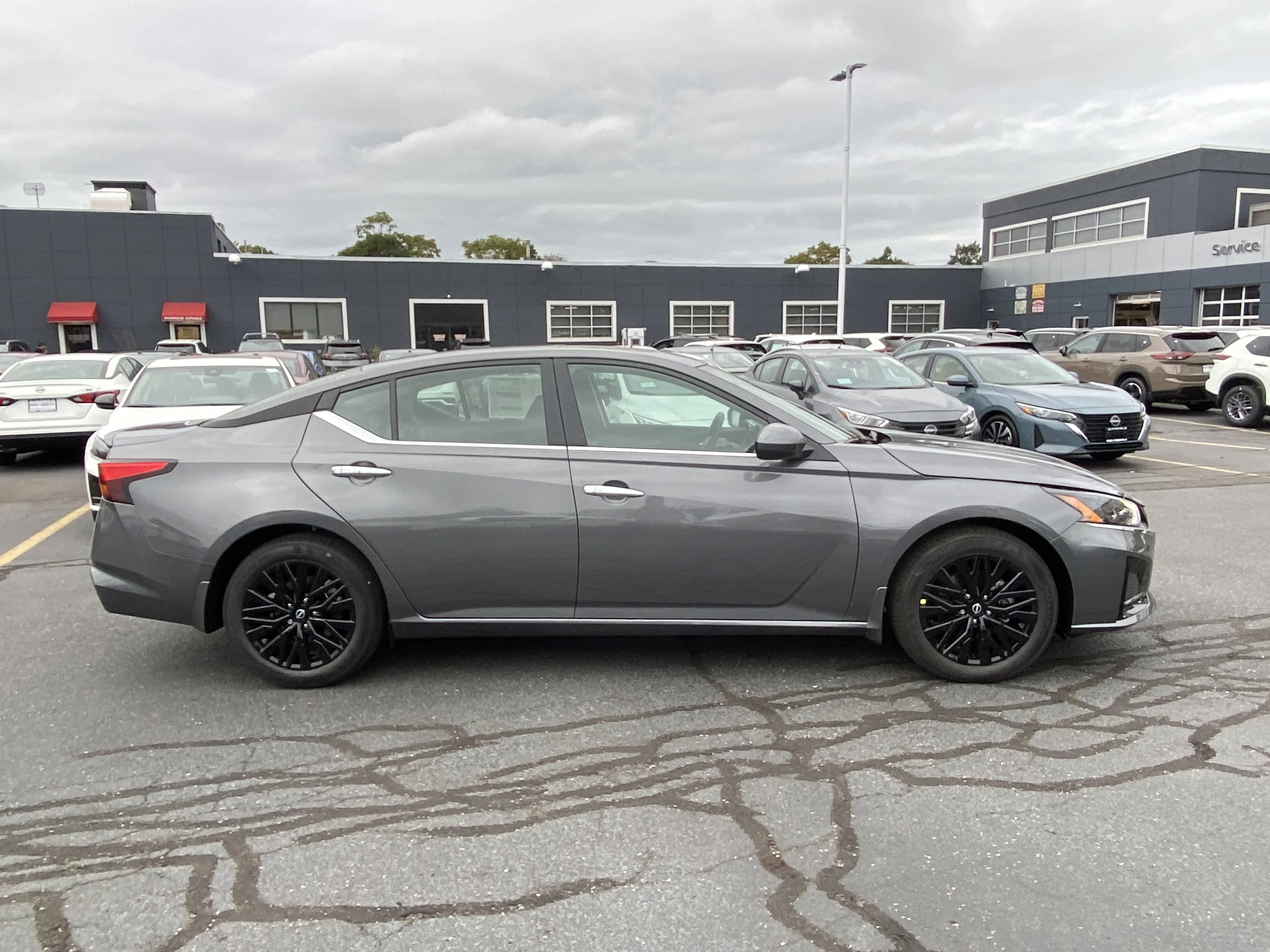 New 2025 Gun Metallic Nissan SV Special Edition image 3