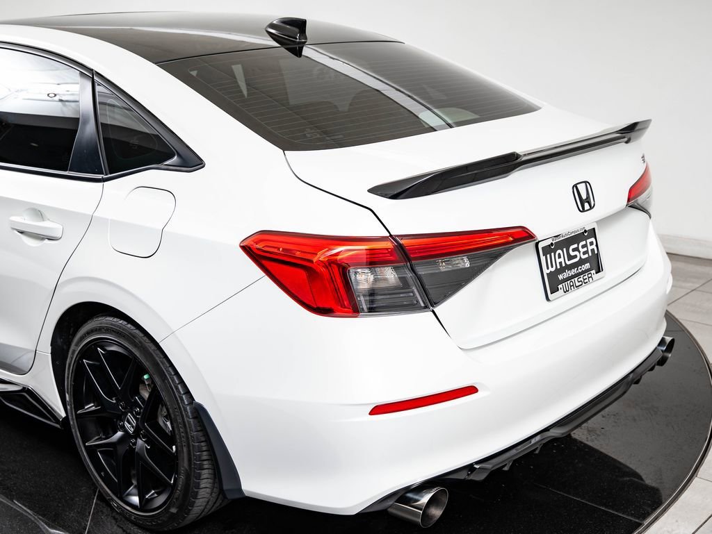 Used 2023 Platinum White Pearl Honda Si image 19