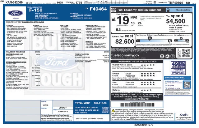 New 2026 Agate Black Metallic Ford XLT image 43