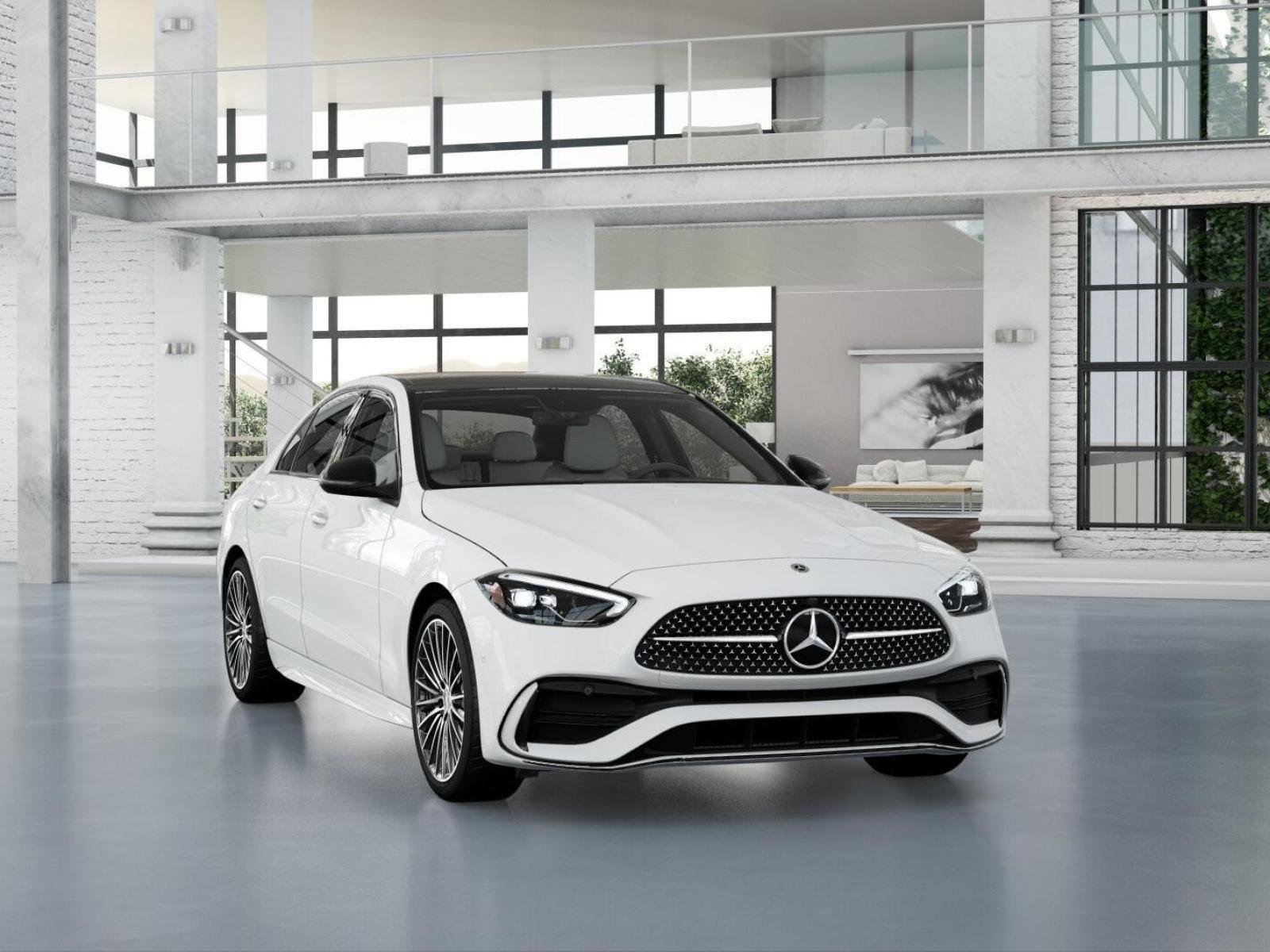 Certified Used 2025 Polar White Mercedes-Benz C 300 image 8