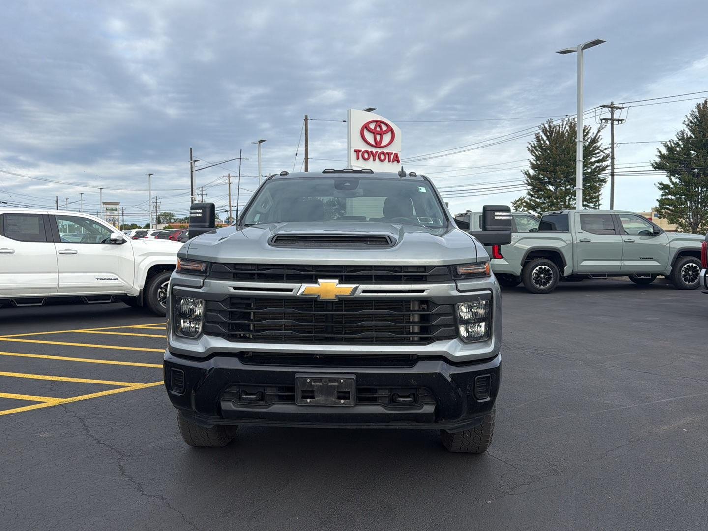 Used 2024 Sterling Gray Metallic Chevrolet Custom image 8
