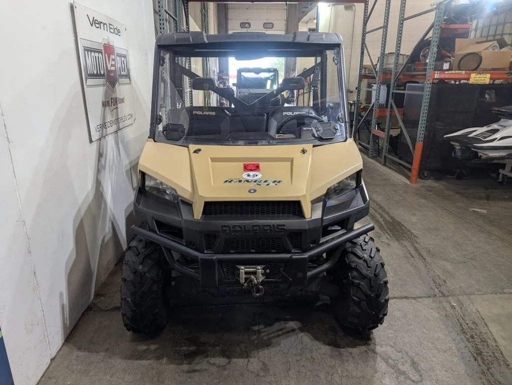 Used 2019 TAN Polaris EPS Premium Military Tan image 4