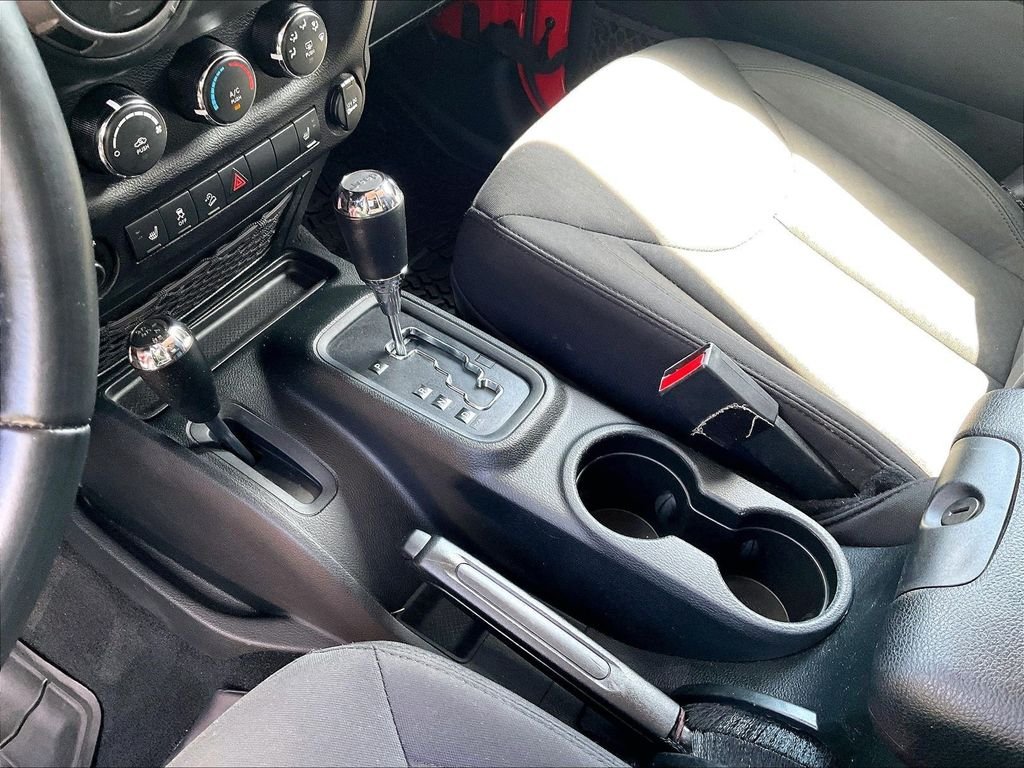 Used 2017 Red Jeep Unlimited Sport image 19