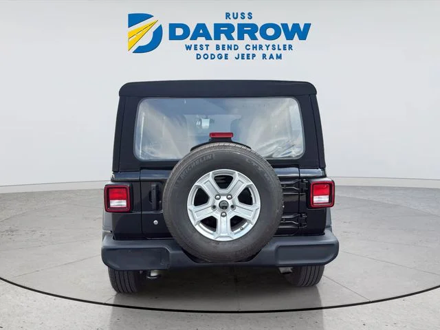Certified Used 2024 Black Jeep Sport image 4