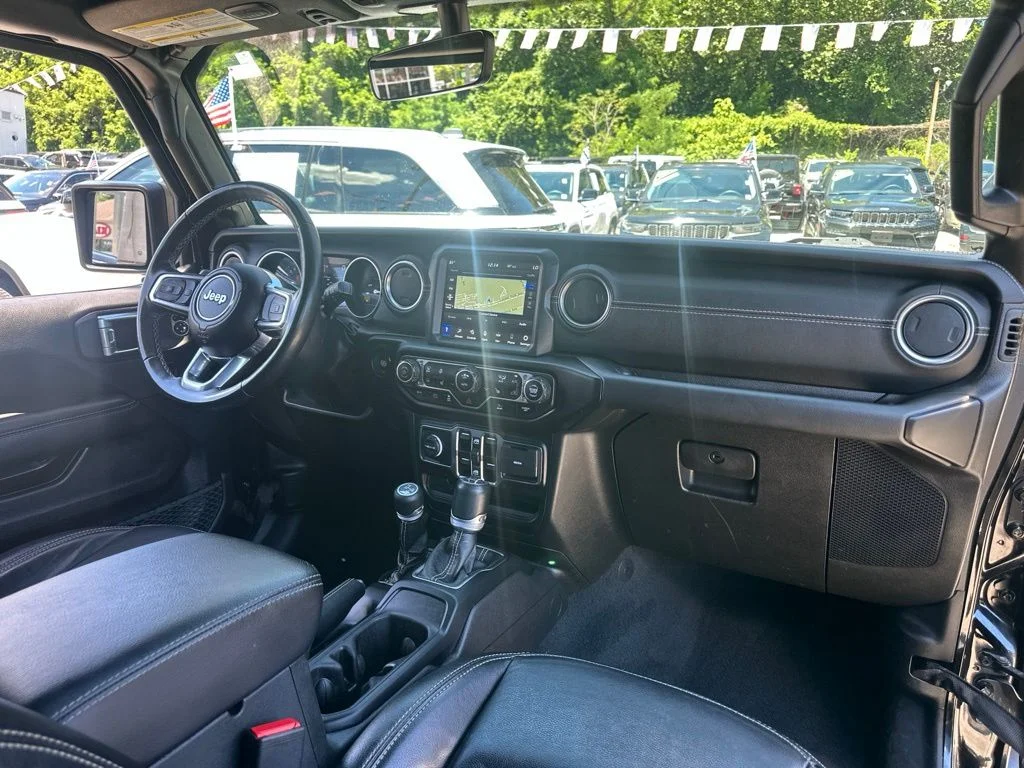 Used 2022 Black Jeep Unlimited Sahara 4xe image 20
