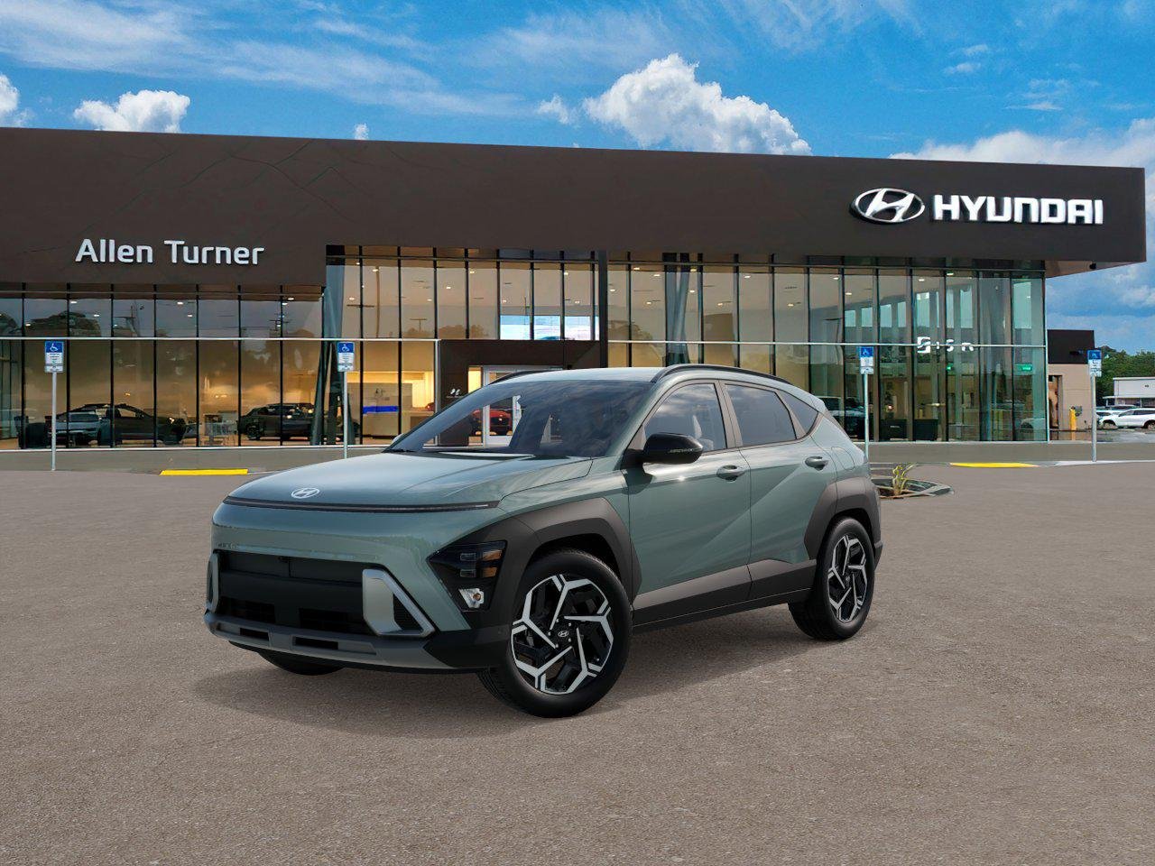 New 2027 Mirage Green Hyundai SEL Premium FWD image 1