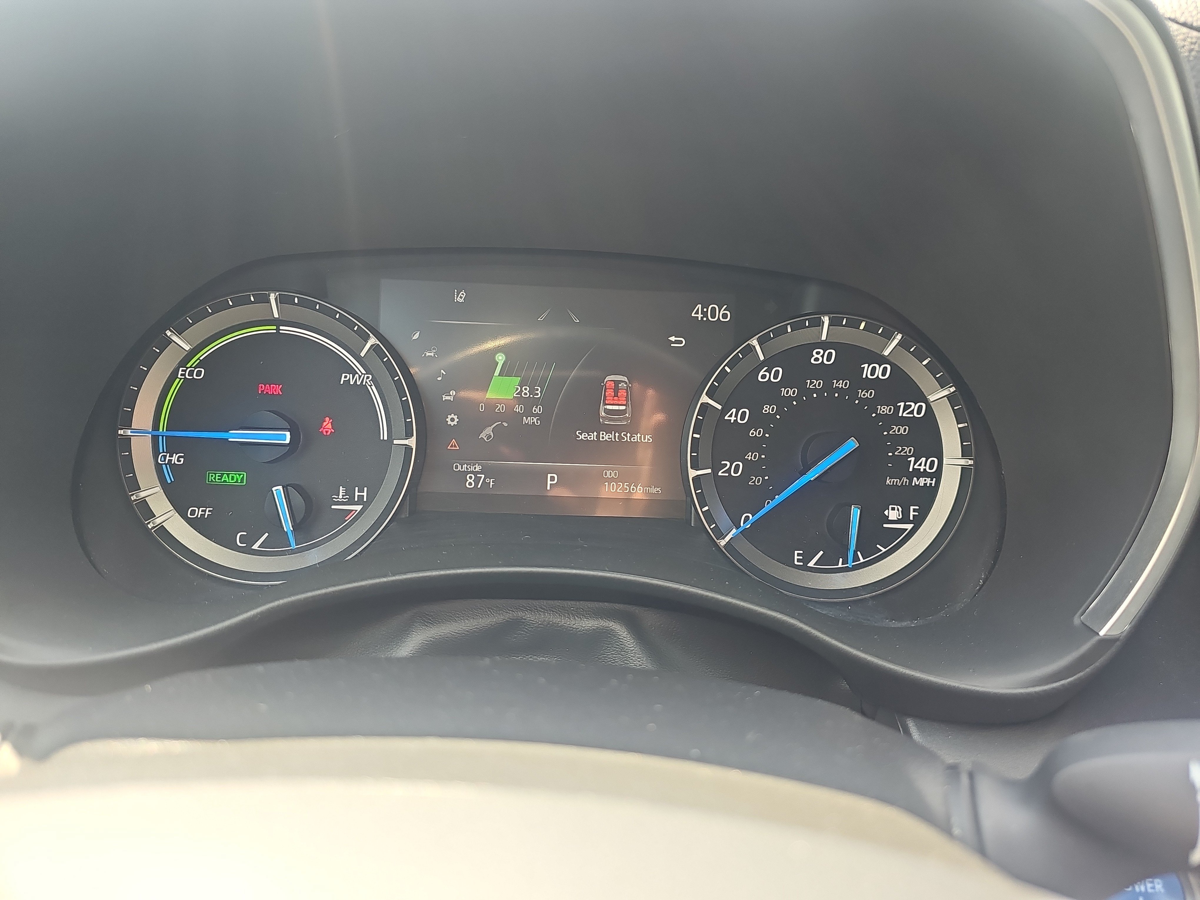 Used 2021 Blizzard Pearl Toyota Hybrid XLE image 17