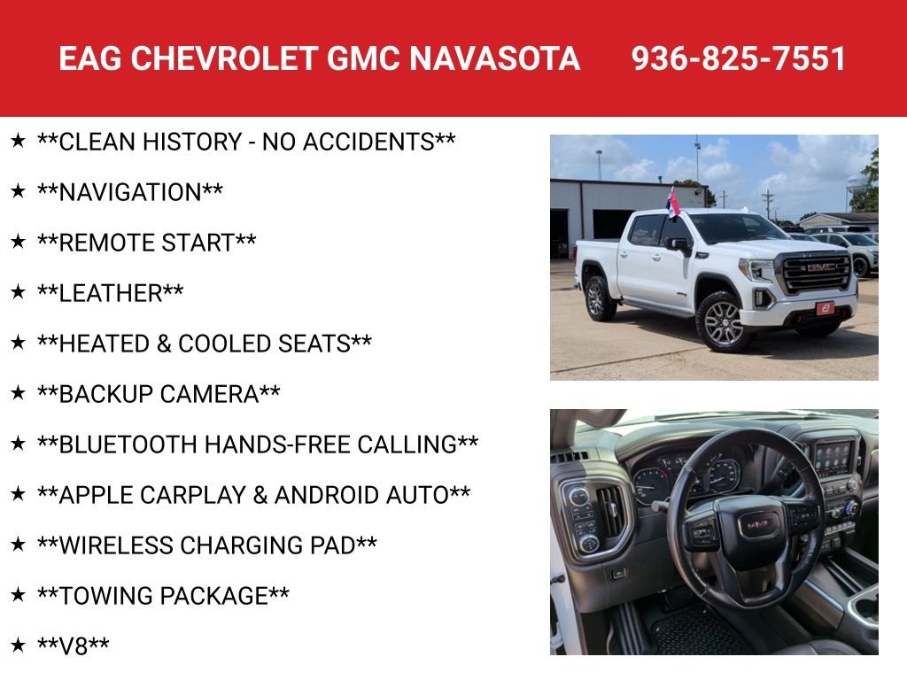 Used 2021 White GMC AT4 image 4