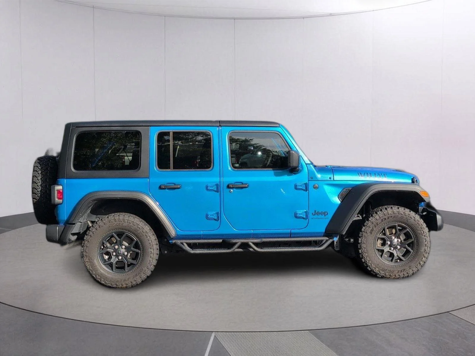 Used 2025 Hydro Blue Pearlcoat Jeep Willys image 8