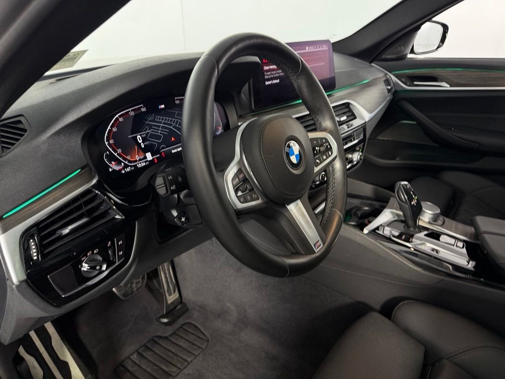 Used 2021 Gray BMW 540i image 21