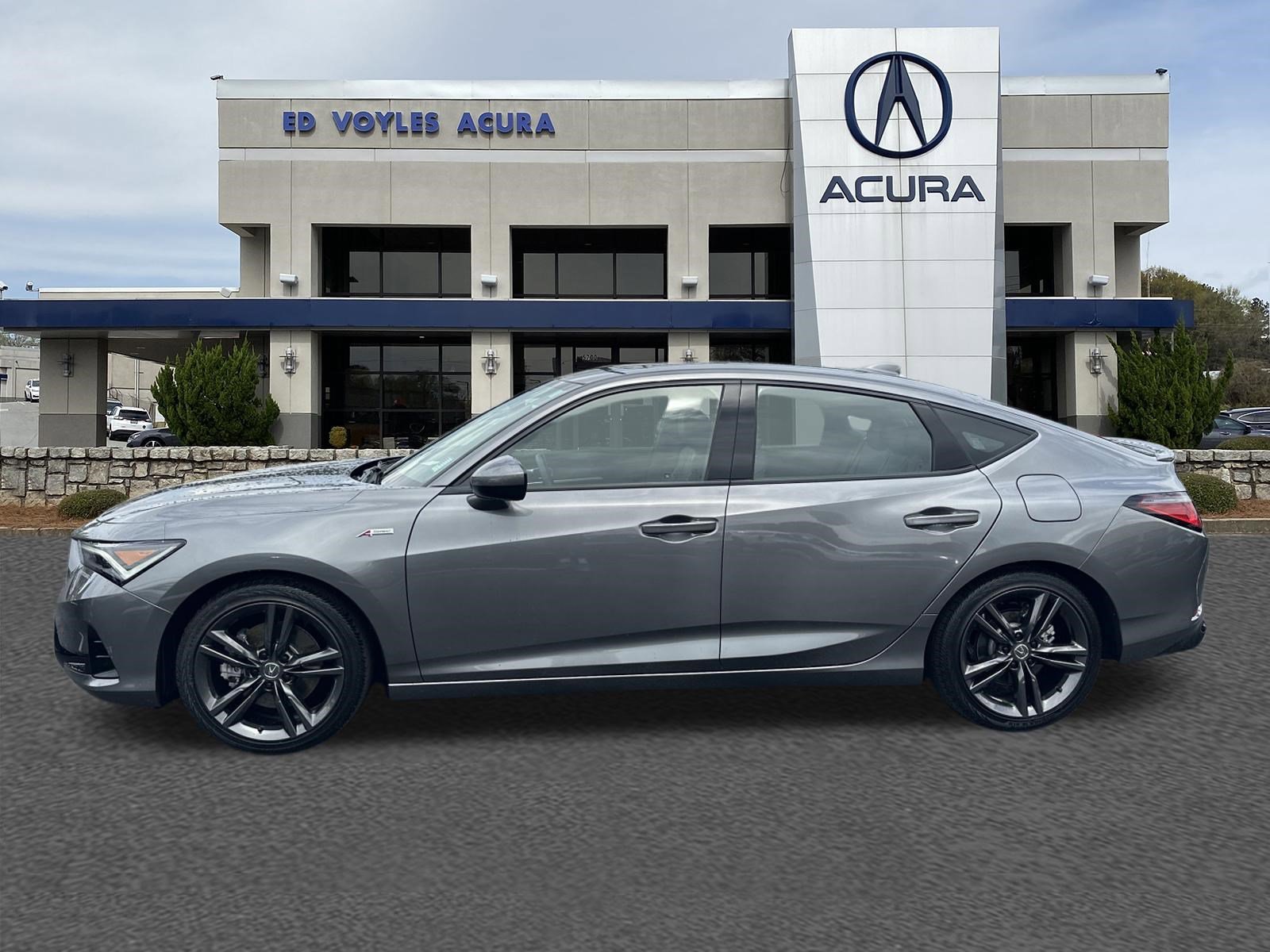 Certified Used 2025 Liquid Carbon Metallic Acura w/A-Spec Package image 8