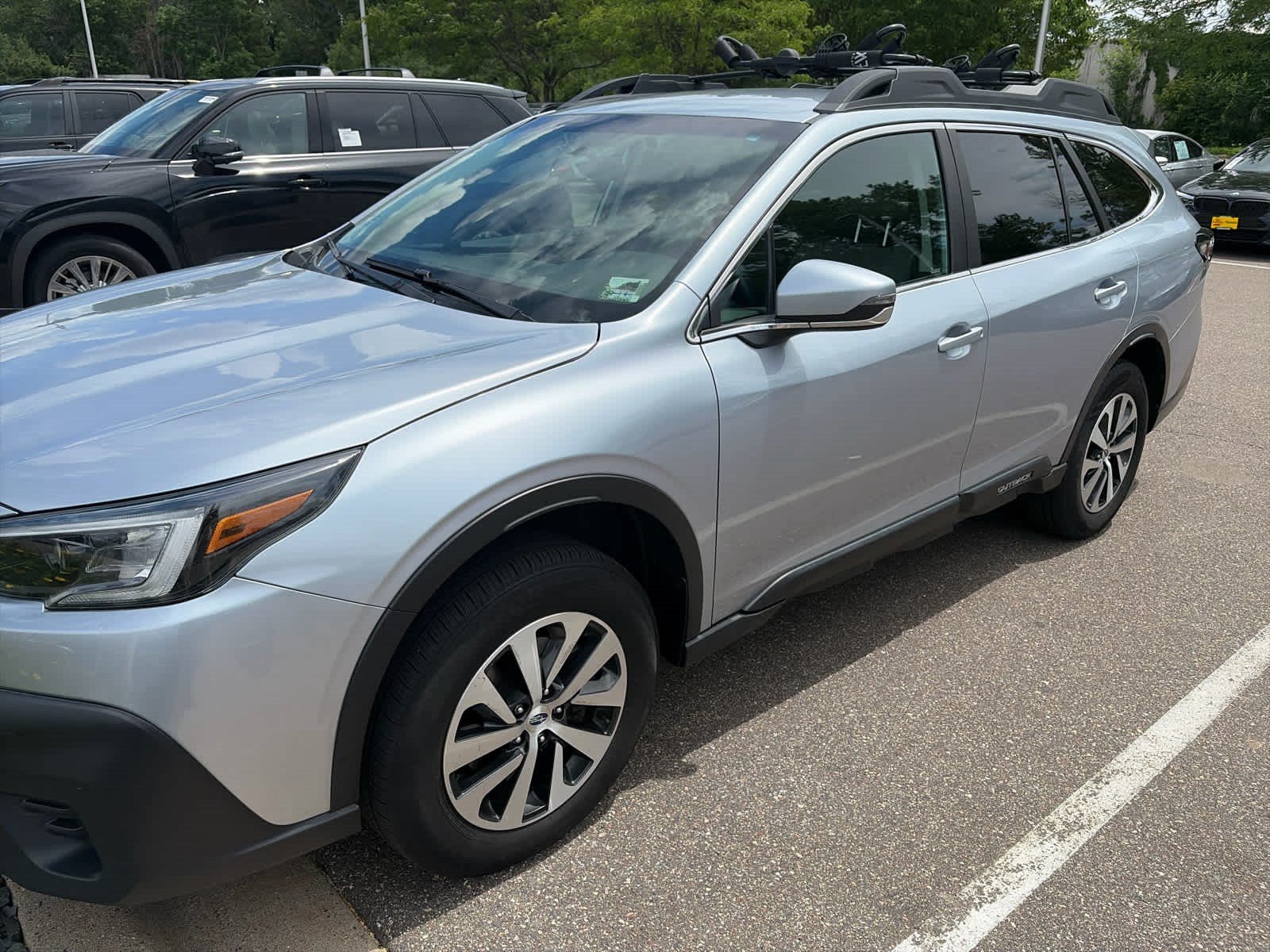 Used 2020 Ice Silver Metallic Subaru Premium image 3
