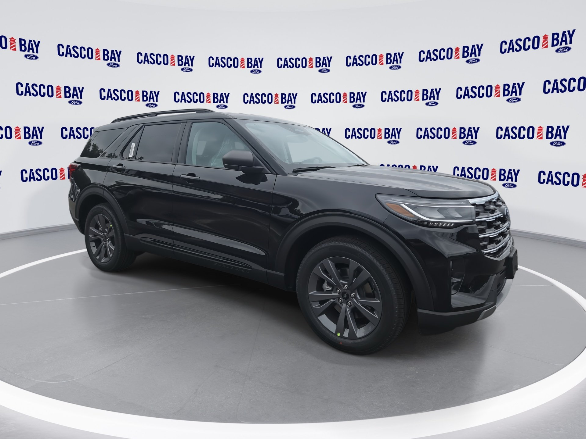 New 2026 Agate Black Metallic Ford Active image 1