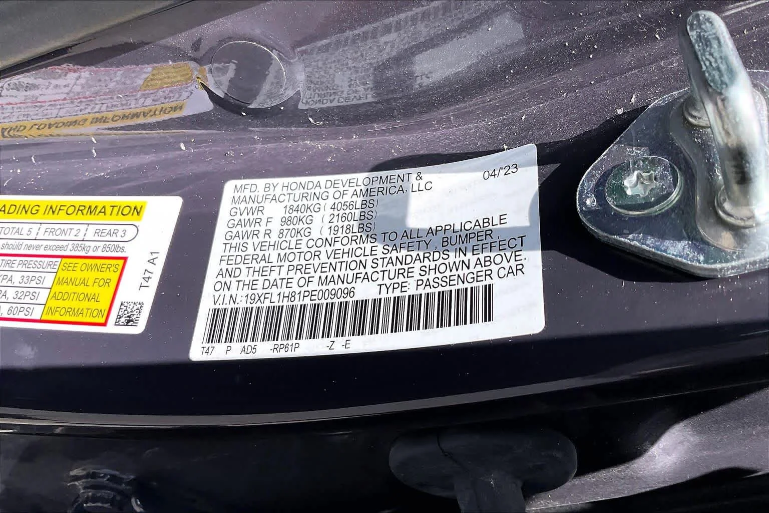 Used 2023 Smokey Mauve Pearl Honda Sport Touring image 30