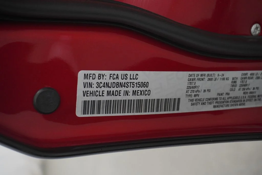 Certified Used 2025 Red Jeep Latitude image 52