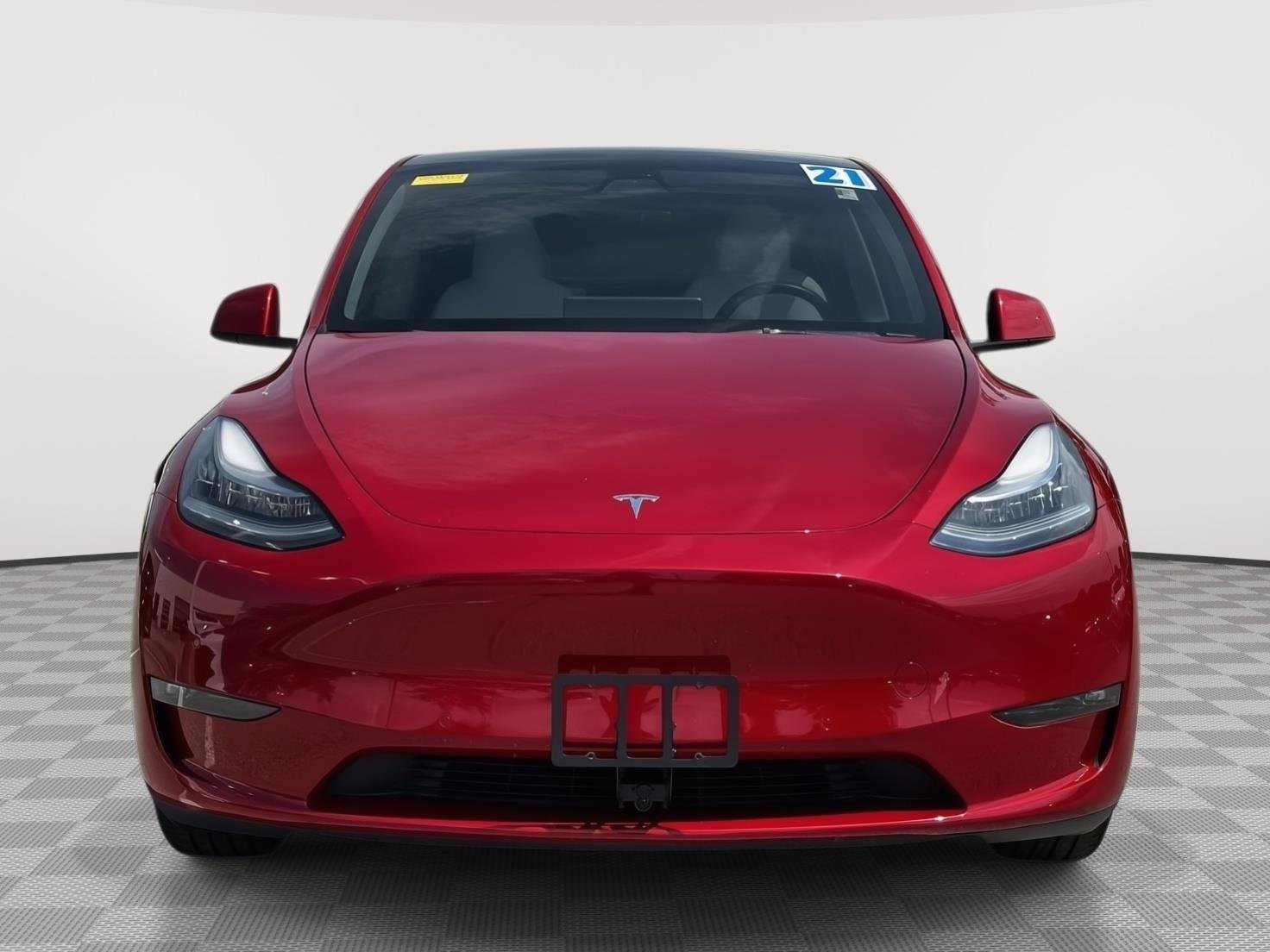 Used 2021 Tesla Model Y Long Range with VIN 5YJYGDEE1MF141581 for sale in Kansas City