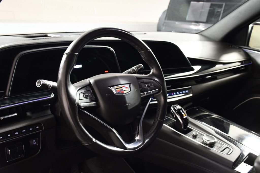 Used 2021 Satin Steel Metallic Cadillac Sport image 13