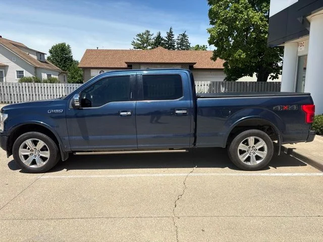 Used 2018 Blue Ford Platinum image 1