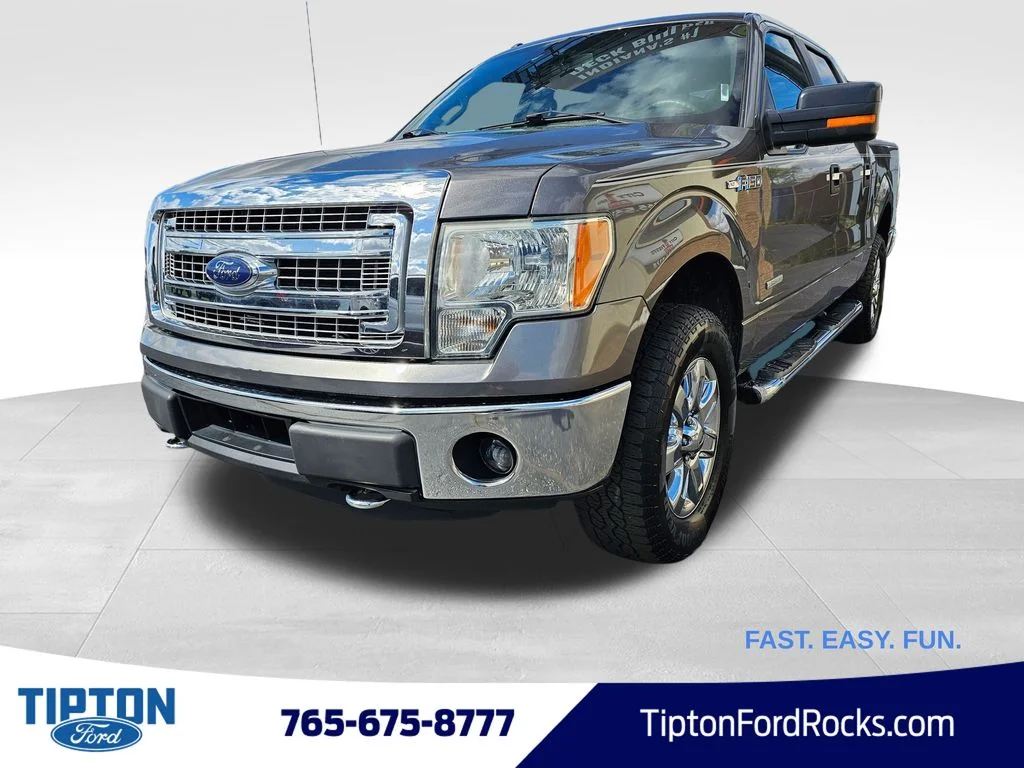 Used 2014 Sterling Gray Metallic Ford XLT image 1