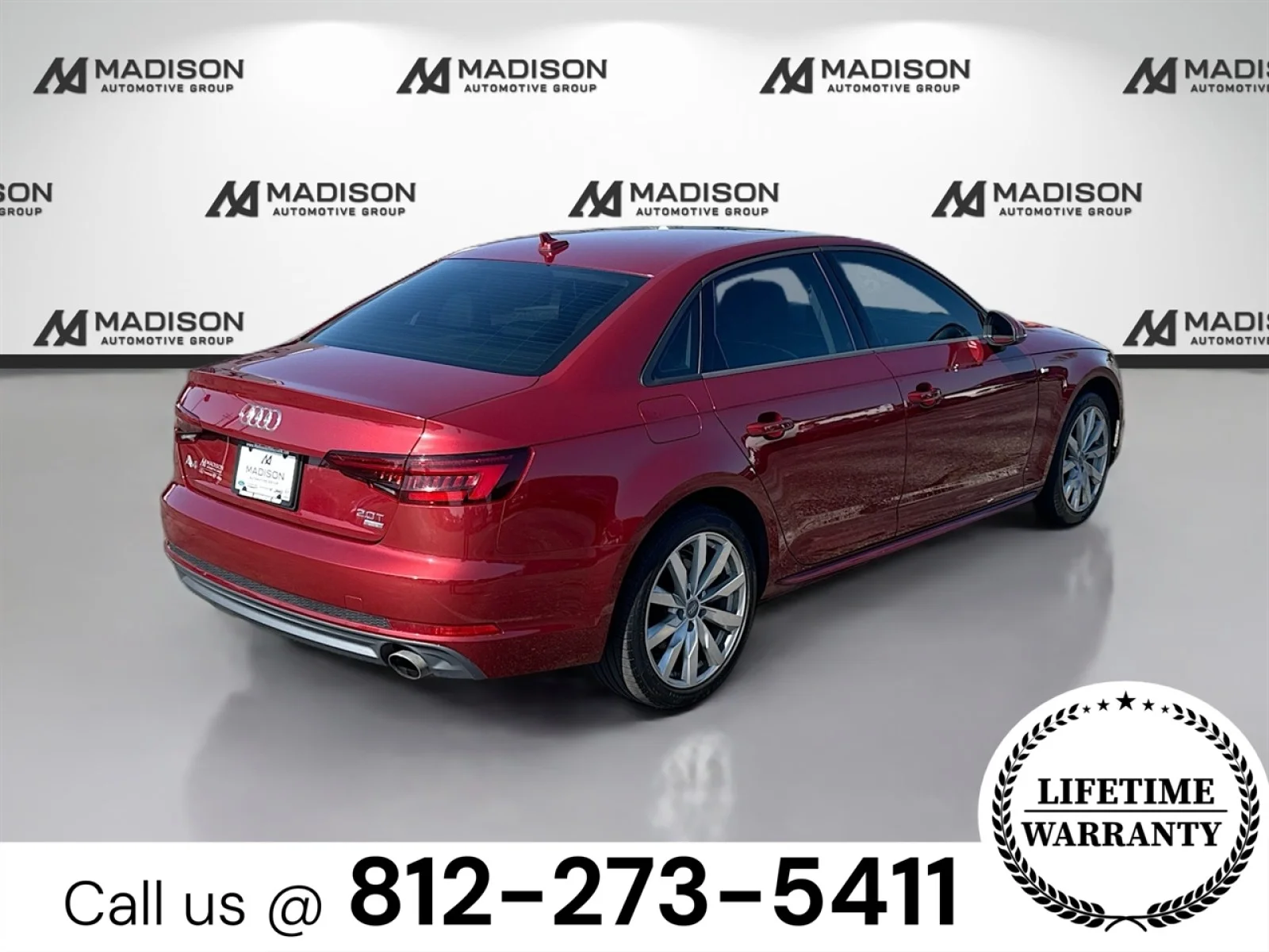 Used 2018 Matador Red Metallic Audi Premium image 5